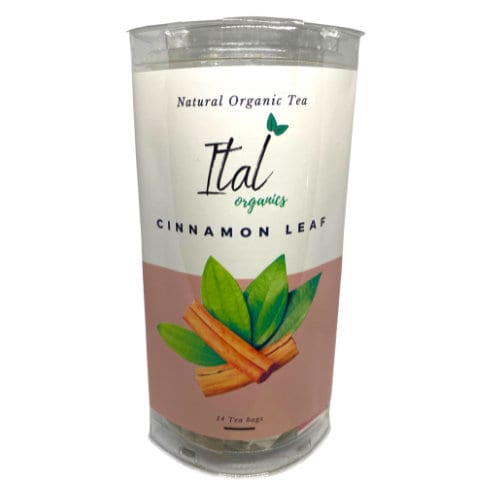 Ital Organics 100% Organic Cinnamon Leaf Tea, 14 Tea Bags