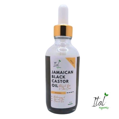 Ital Organics- Hair & Skin- Jamaican Black Castor Oil, 4oz