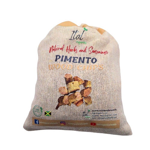 Ital Organics 100% Organic Pimento Wood Chips 0.5lb